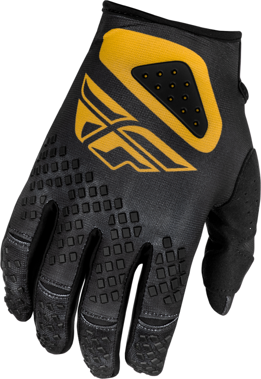 Fly Racing - Kinetic Center Gloves Black/gold Sm - 378-510S