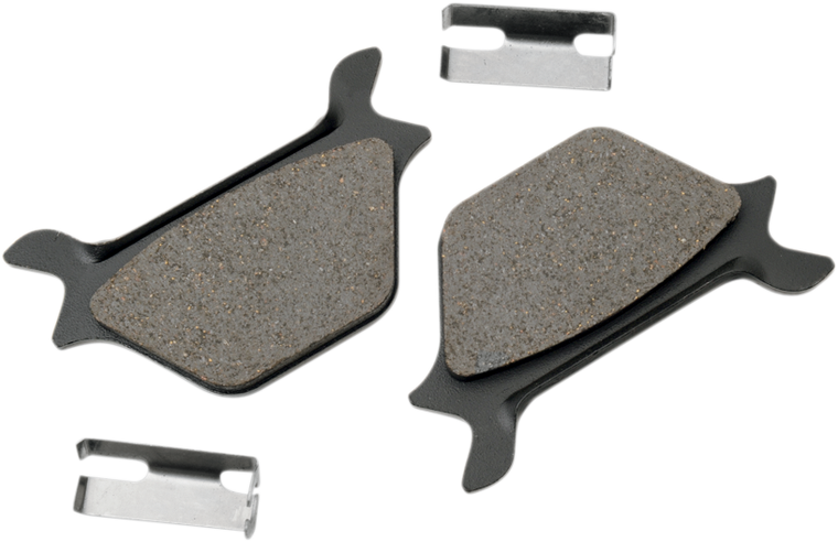 Drag Specialties - Organic Brake Pads - Harley-Davidson - Organic Harley/Buell Brake Pads - 16-0913-SCP-SC2