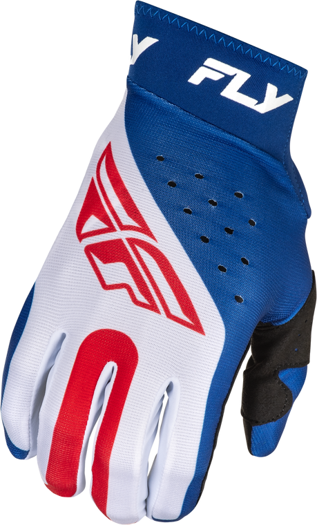 Fly Racing - Pro Lite Gloves Red/white/blue Sm - 378-046S