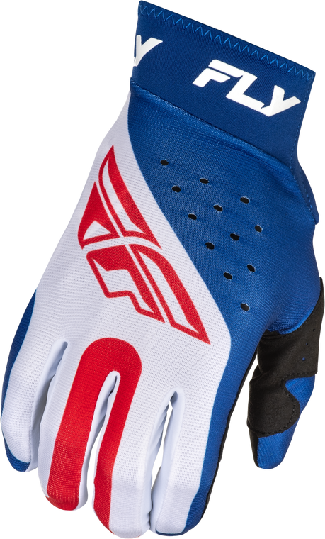 Fly Racing - Pro Lite Gloves Red/white/blue Xs - 378-046XS