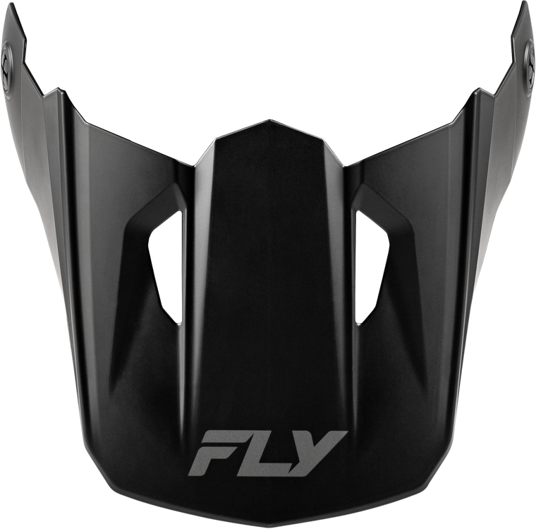 Fly Racing - Kinetic Solid Helmet Visor Matte Black Xl/2x - 73-8680