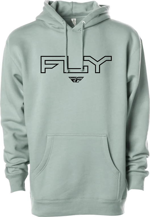 Fly Racing - Fly Edge Hoodie Dusty Sage Sm - 354-0306S