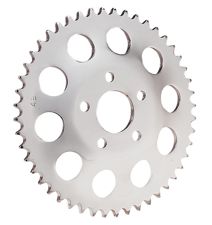 Drag Specialties - Rear Wheel Sprocket - 51-Tooth - Chrome - Rear Wheel Sprocket - 19387-BX20