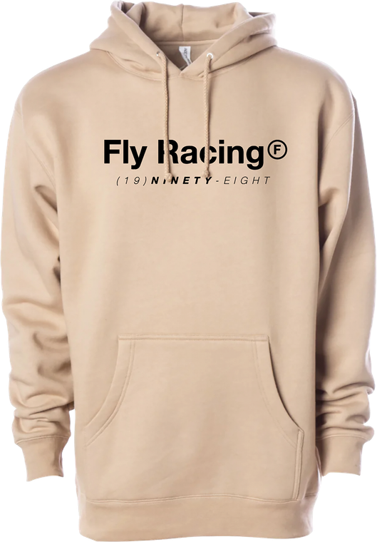 Fly Racing - Fly Trademark Hoodie Sandstone Sm - 354-0303S