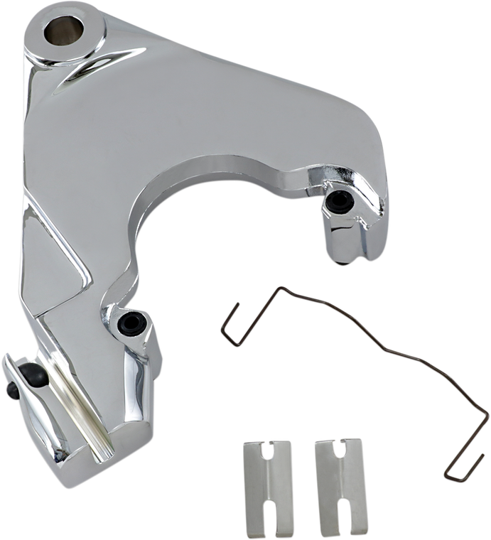 Drag Specialties - Caliper Bracket - RR87-99 FXST - Chrome Rear Caliper Bracket - 148126-BX-LB2