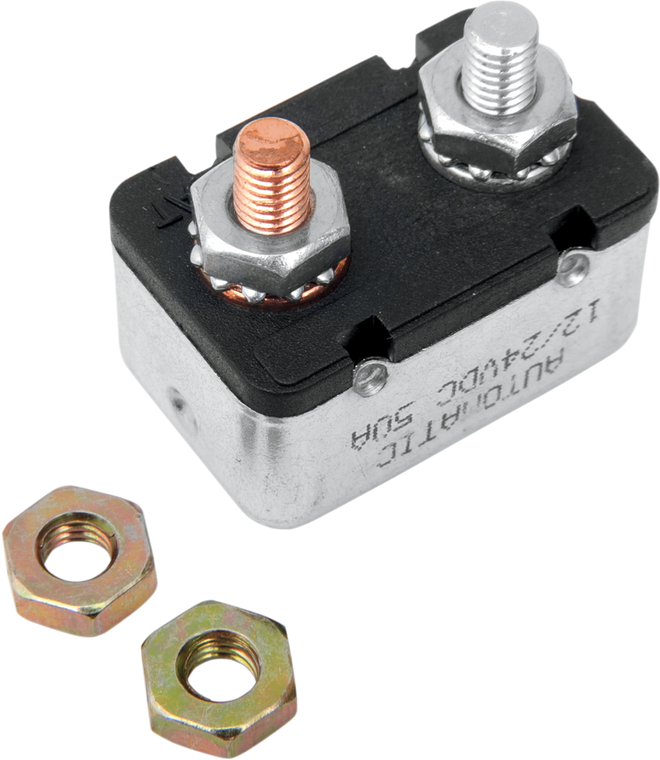 Drag Specialties - Circuit Breaker - 50A - Harley Davidson - Circuit Breaker - MC-DRAG018