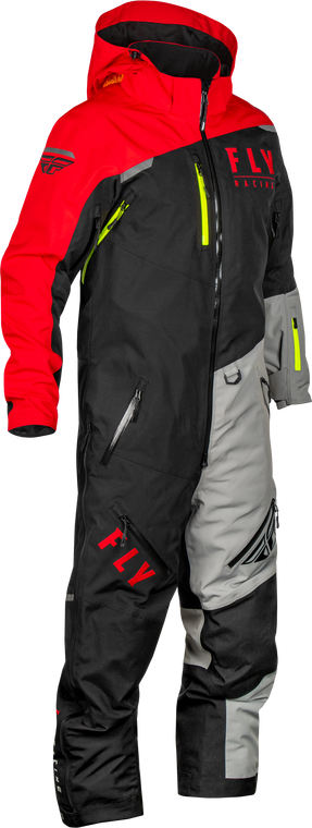 Fly Racing - Cobalt Shell Monosuit Black/red Sm - 470-4361S