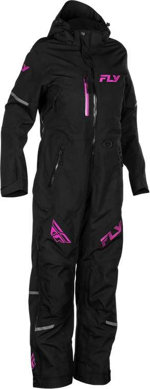 Fly Racing - Women's Cobalt Shell Monosuit Black/fuschia Sm - 470-4365S