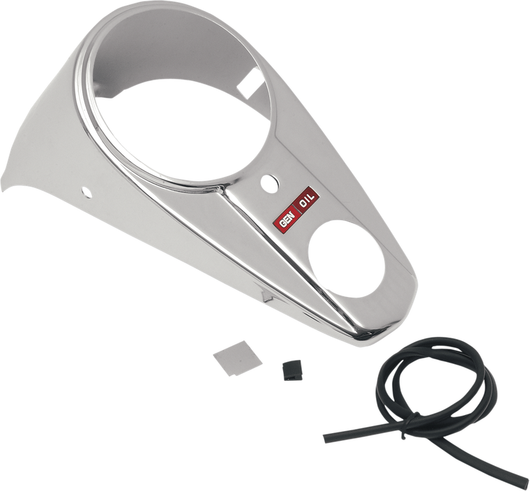 Drag Specialties - Slot Dash Cover - Chrome - Slot Dash Cover - 70720