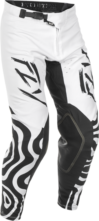 Fly Racing - Evolution  Dst  Abyss Pants White/black Sz 38 - 378-13538 Fly Racing - Evolution  Dst  Abyss Pants White/black Sz 38 - 378-13538