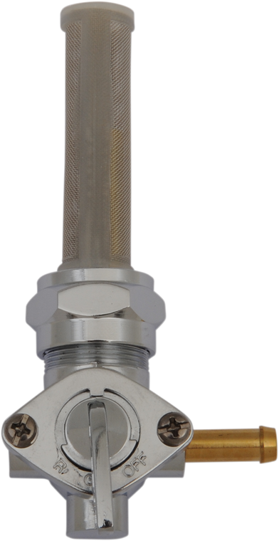 Drag Specialties - 90 Degree Petcock - Chrome - 22mm - Late Style Chrome Petcock - 03-0040R-BC331