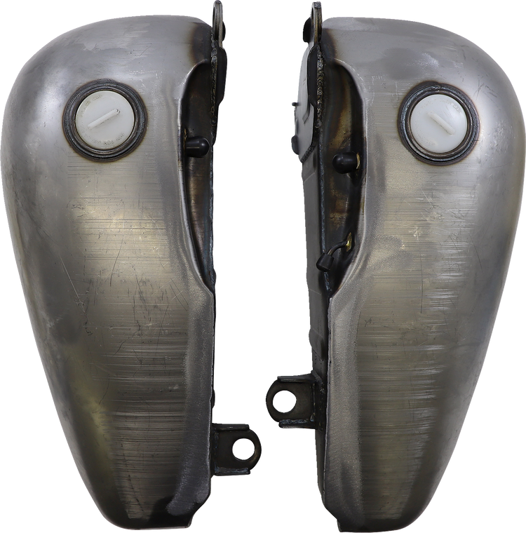 Drag Specialties - Flatside Gas Tank - 5 Gallon - Fat Bob-Style Gas Tank - 011242-BX36
