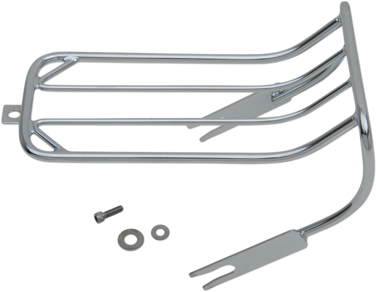 Drag Specialties - Luggage Rack - Softail - Bobtail Fender Luggage Rack - 77-0037-BX-LB2
