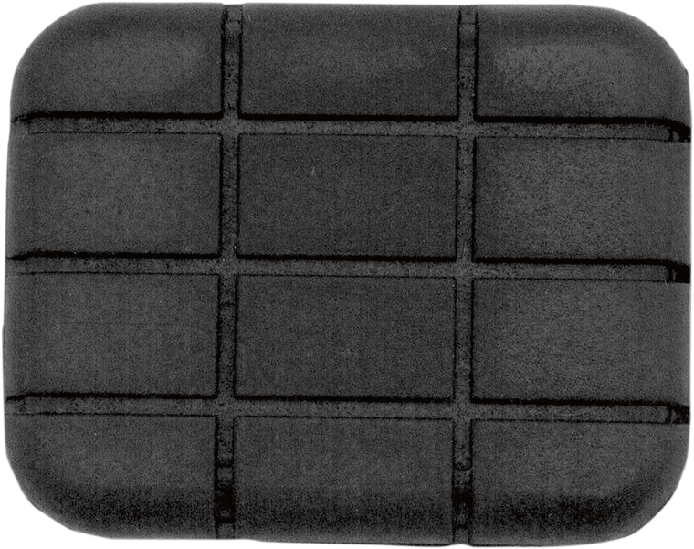 Drag Specialties - Replacement Rubber - Chrome Brake Pedal Pad - 720417-BC102