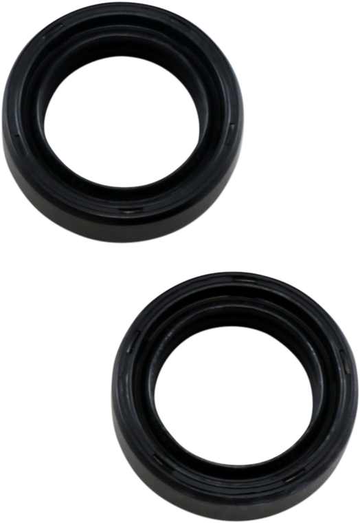 Parts Unlimited - Fork Seals - 27 mm ID x 39 mm OD x 10.5 mm T - Front Fork Seals - PUP40FORK455080