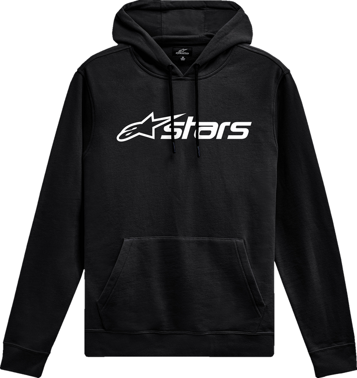 Alpinestars - Hoodie Po Blaze Blk/wht V3 Xxl - 1244-52030-1020-2X