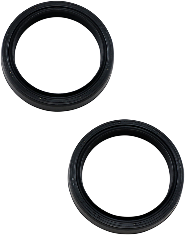 Parts Unlimited - Fork Seals - 46 mm ID x 58 mm OD x 10.5/11.5 mm T - Front Fork Seals - PUP40FORK455060