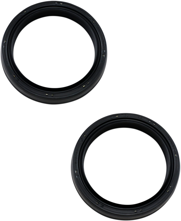 Parts Unlimited - Fork Seals - 43 mm ID x 54 mm OD x 9.5 mm T - Front Fork Seals - PUP40FORK455055