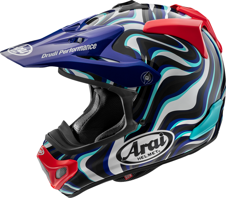 Arai Helmets - Helmet Vx-pro4 Stream Blue Lg - 0110-8878