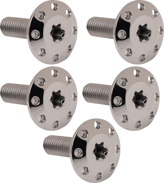 Arlen Ness - Bolt Kit Rotor Front Holeshot 5 Pack Spoke Mount,pol - 300-906