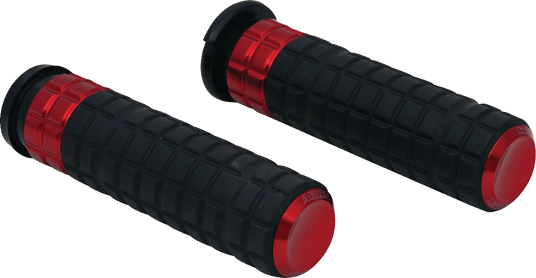 Arlen Ness - Grip Speedliner Tbw Red - 500-065