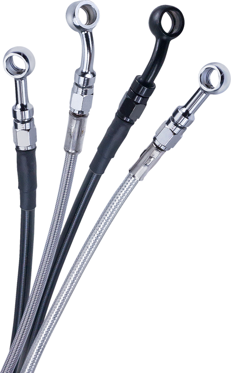 Barnett - Brake Line Upper Black +8 - 251-30-51133-8