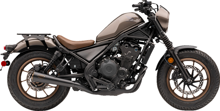Cobra - Slip-on Muffler (blk) With Bronze Tip Rebel 300/500 17-23 - 1139BZ Cobra - Slip-on Muffler (blk) With Bronze Tip Rebel 300/500 17-23 - 1139BZ