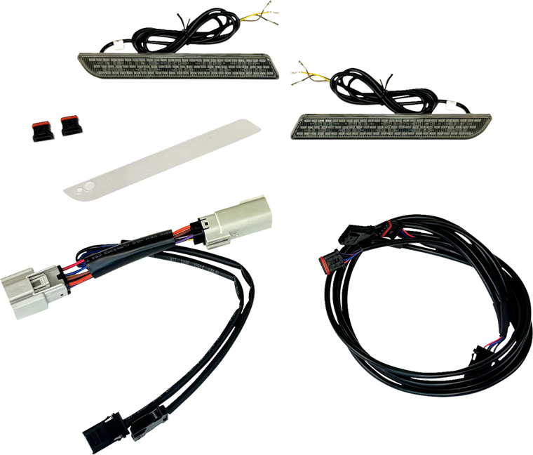 Custom Dynamics - Light Led Trike Fender Reflector Smoked - CD-TKE-REF-14-S