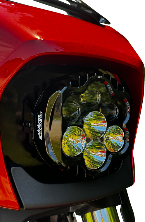 Custom Dynamics - Headlight Shark Demon Led - SD2-23BAT-W