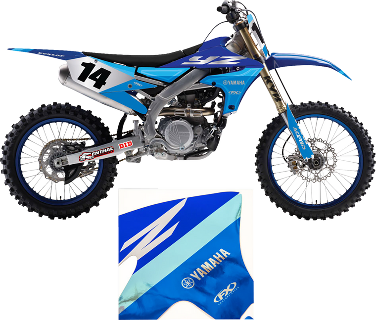 Factory Effex - Graphic Tk Chrm Yam Yz125/250 15-21 - 27-51202
