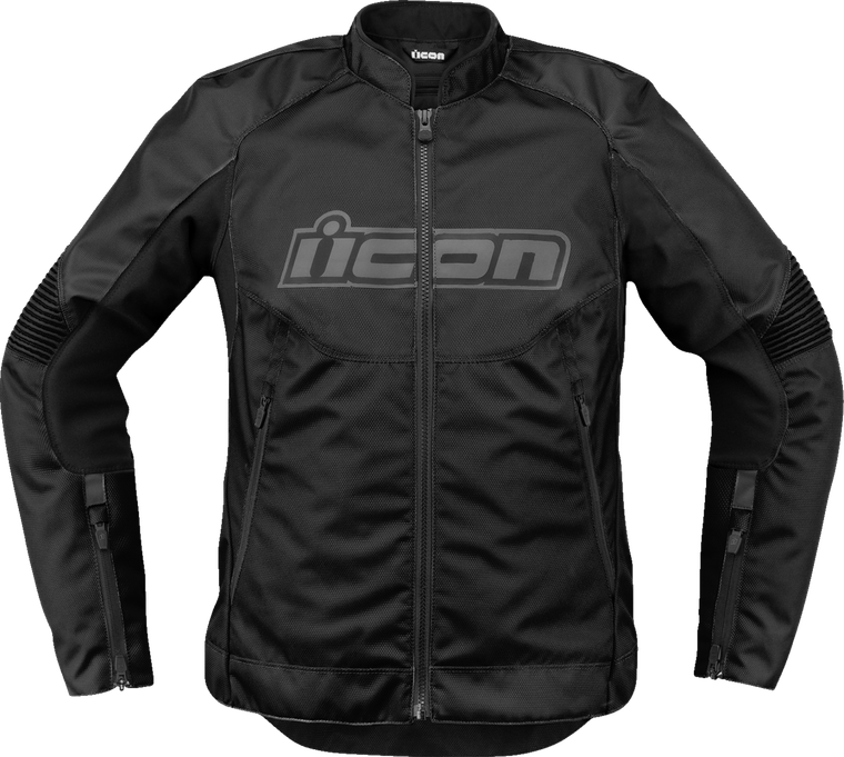 Icon - Jacket Wm Overlord3 Bk Md -