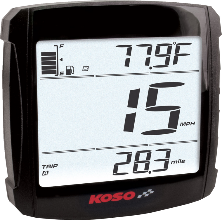 Koso North America - Gauge Xr-01 W/gps Sensor - BB026010