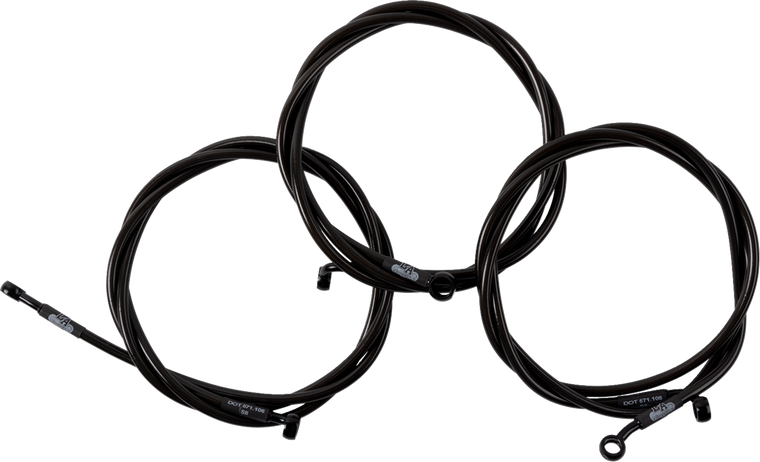 La Choppers - Brake Line Mn 12-14 Fl 24+ - LA-8059B13M