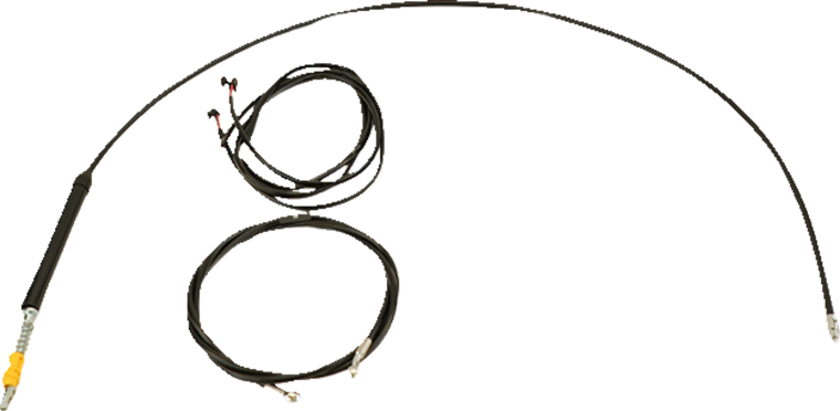 La Choppers - Cable Kit Upper Bk P&p 12-14 Fl 17-20 - LA-8060KT3-13B