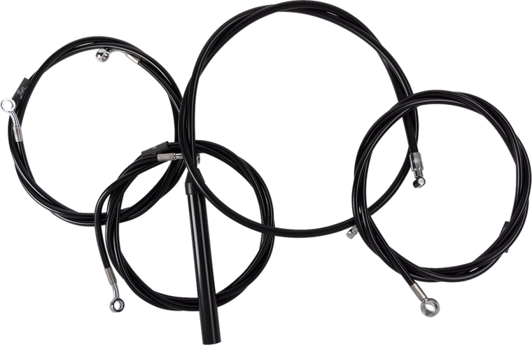 La Choppers - Cable Kit Bk Cpl 15-17 Fl 24+ - LA-8059KT2-16B La Choppers - Cable Kit Bk Cpl 15-17 Fl 24+ - LA-8059KT2-16B