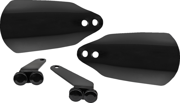 Memphis Shades - Hand Guards 24+ Fltrx Blk - MEB7233