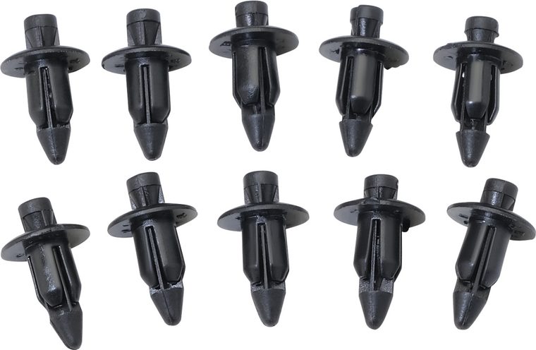 Moose Racing - Three Stage Push Rivet Kit M6 10pk Moose - 1725