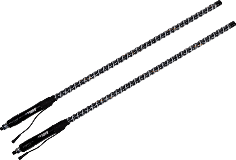 Moose Racing - Quick Disconnect Cob Whip 3ft Pair - QD-COBBTR-132-PU