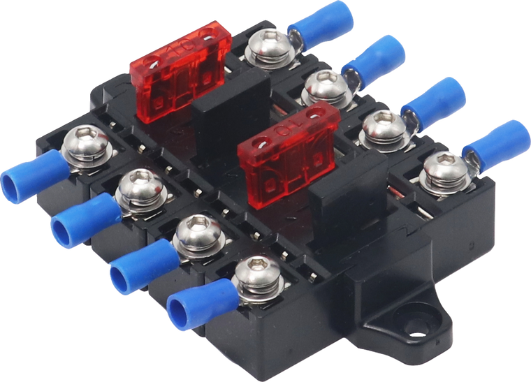 Moose Utility - Modular Fuse Block 5a/10a 4pk Mse - 4FS-MOD