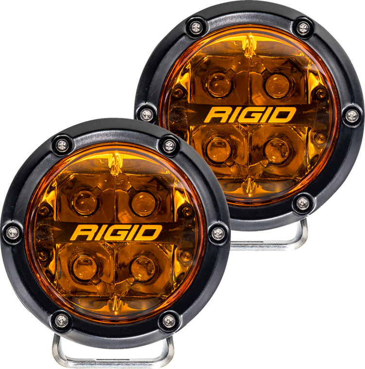 Rigid Industries - Light 360 Series 4in Spot Amber - 36123