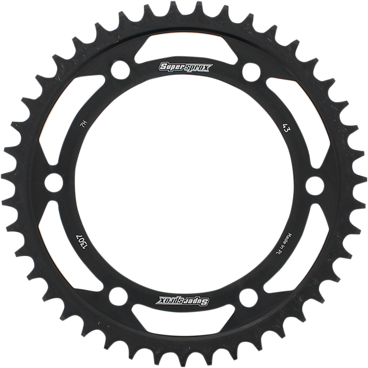 Supersprox - Sprocket Rear Steel 43t - RFE-1307-43-BLK