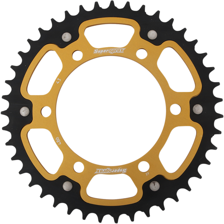 Supersprox - Sprocket Stealth 43t Gld - RST-486-43-GLD