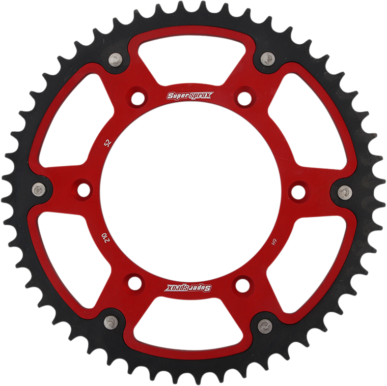 Supersprox - Sprocket Stealth 52t Red - RST-210-52-RED