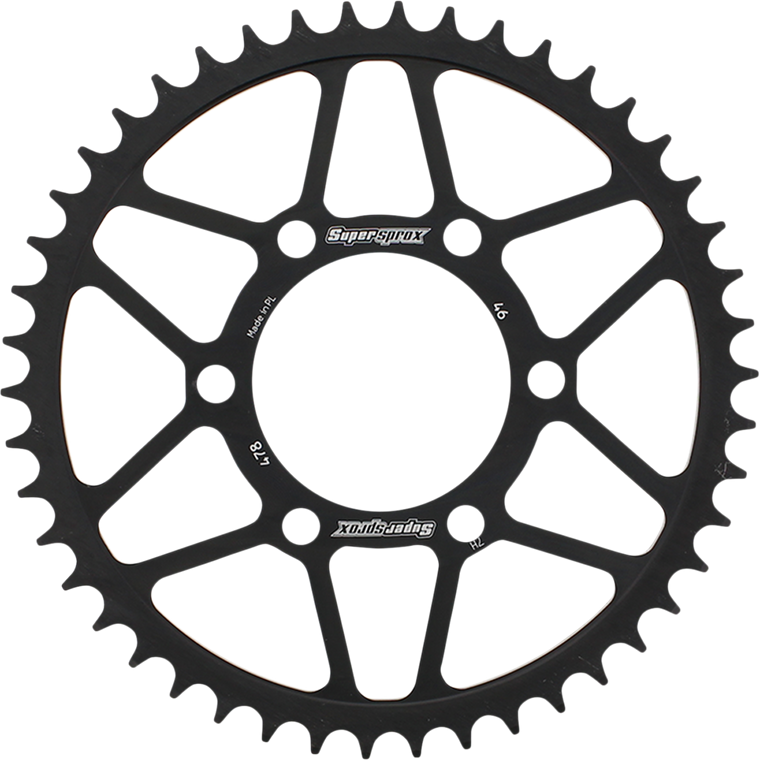 Supersprox - Spkt Rear Steel Bk 46t - RFE-478-46-BLK