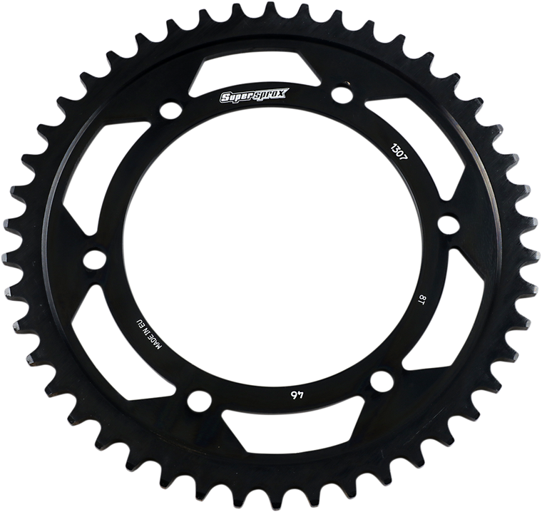 Supersprox - Sprocket Edge Blk 46t - RFA-1307-46-BLK