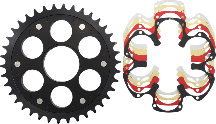 Supersprox - Ducati Edge Kit Rear - RSA-737525-38-KIT