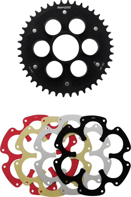 Supersprox - Ducati Edge Kit Rear - RSA-737-42-KIT