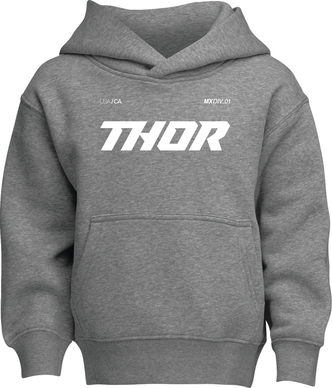 Thor - Hoodie Youth Brave Htr Gray Lg -