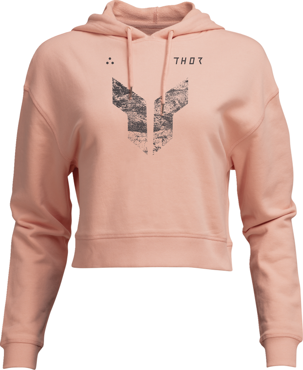 Thor - Hoodie Women Crop Iconic Pk Lg -