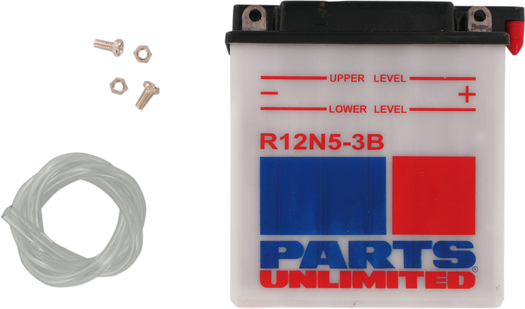 Parts Unlimited - Conventional Battery - Conventional Battery - 12N5-3B